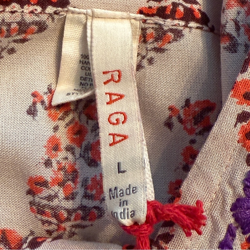 Raga - Anthropologie -Blooming Trails Ruffle Strap Summer Maxi Dress -
Large NWT - Picture 3 of 17